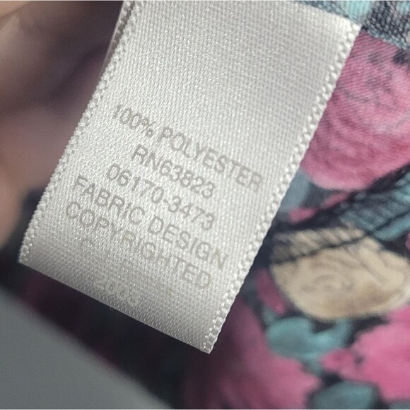 Vintage y2k 90s romantic feminine floral artsy midi skirt plus size 1x - Picture 4 of 6